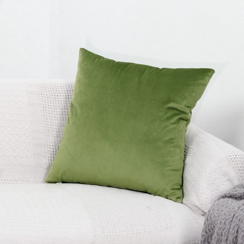 UK Plush Velvet Cushion Cover Soft Pillow Case Sofa Cushion Cover 16" - 28" - Picture 20 of 49