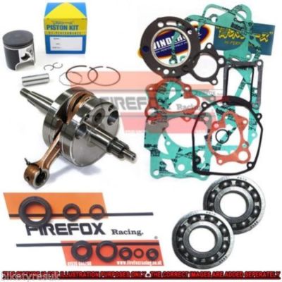 KTM250 EXC 66,37mm 2008 - 2016 Motor Rebuild Kit Kurbel Dichtungen Kolben Dichtungen