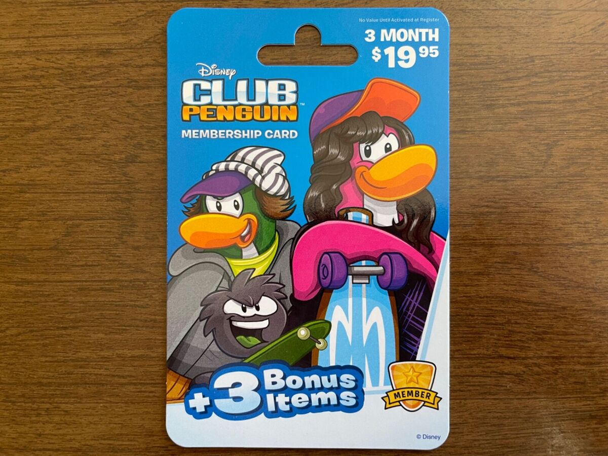 Club Penguin 6 Month $39.95 Membership Card, 1 Count - Pick 'n Save