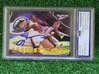 ALLEN IVERSON Signed SkyBox Premium Reebok Embossed Rookie RC 76ers PSA Auto