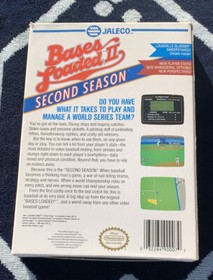 Bases Loaded II: Second Season Nintendo NES NR MINT CIB Complete