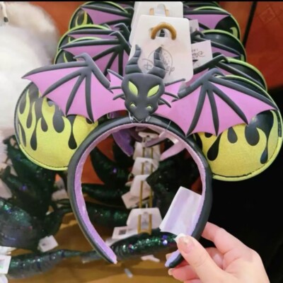 Disney Parks Maleficent as Dragon Ear Headband for Sleeping Beauty Disney-Parks Sleeping Beauty Maleficent as Dragon Ears  main image 4