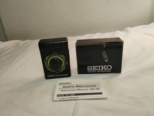 Vintage Seiko Quartz Metronome SQM-300 With Boxe and Manual