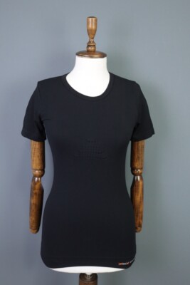 X-Bionic Black Short Sleeve Top Base Layer Size S / M