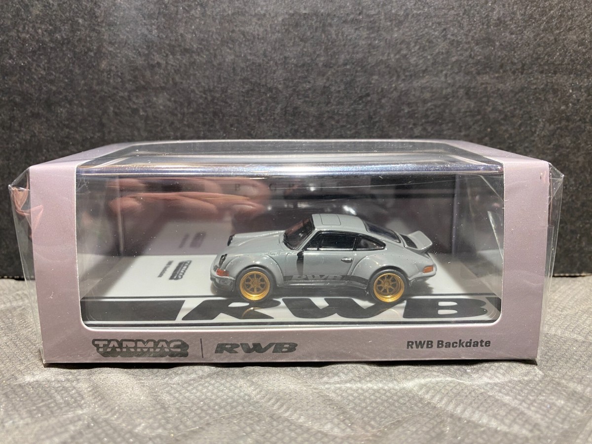 ターマックワークス 1/64 RWB Backdate Silver Tarmac Works 1:64 RWB 997 Abu Hhabi Silver Porsche Diecast