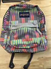 Jansport Superbreak Student Backpack Multicolor Stripes JS00T501