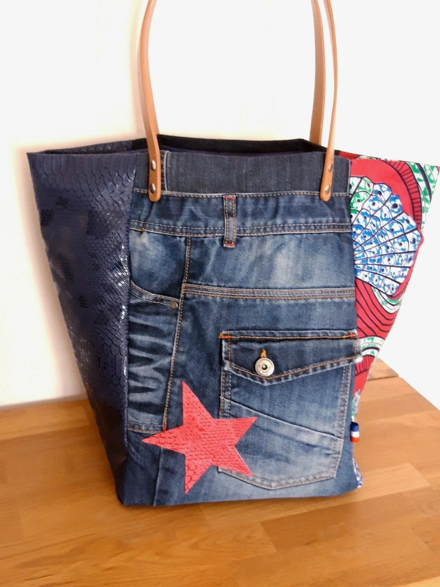 Sac cabas en jean new arrivals