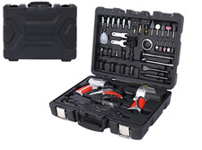 44-piece Professional Air Tool Kit Impact Wrench Air Ratchet Air Hammer W Case