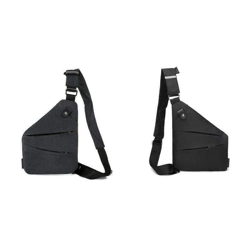 Bolso de Bolsillo Personal para Hombre Bandolera Multi-bolsillo Anti-ladrón Bolso de Viaje - Imagen 5 de 21