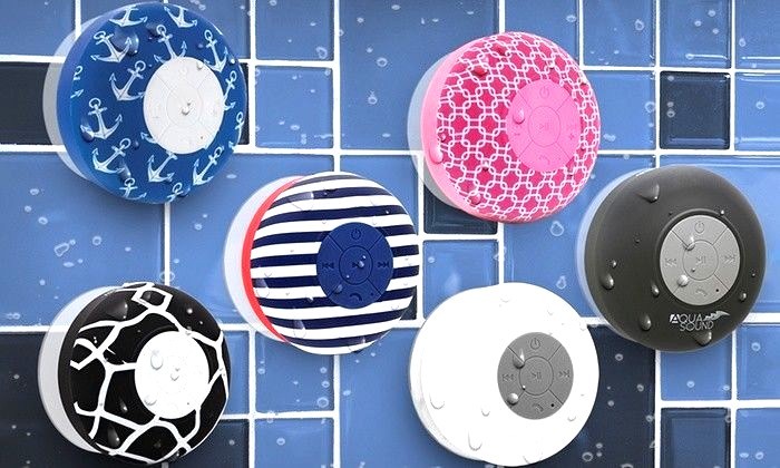 aquasound bluetooth shower speaker