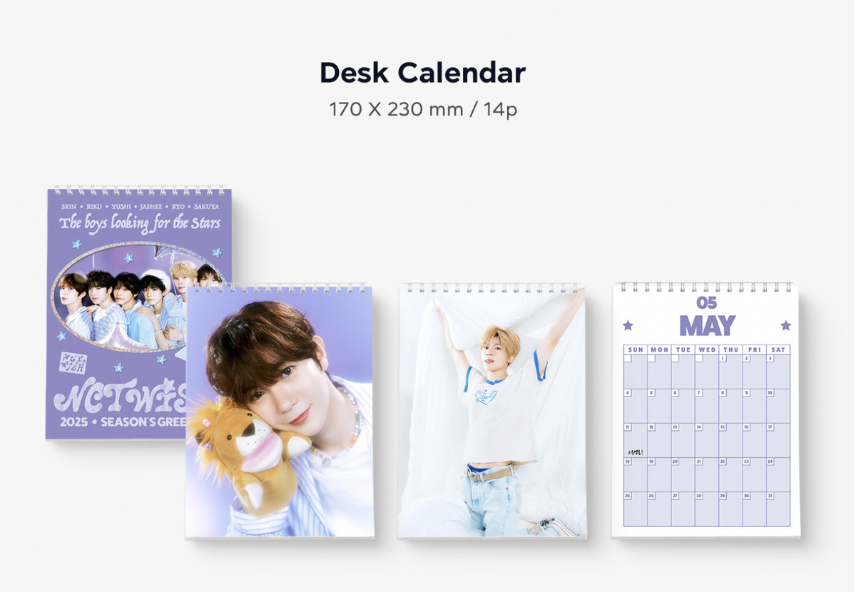 NCT WISH SEASON'S GREETINGS WISH STAR SSGT 2025 OFFICIAL PHOTOCARD