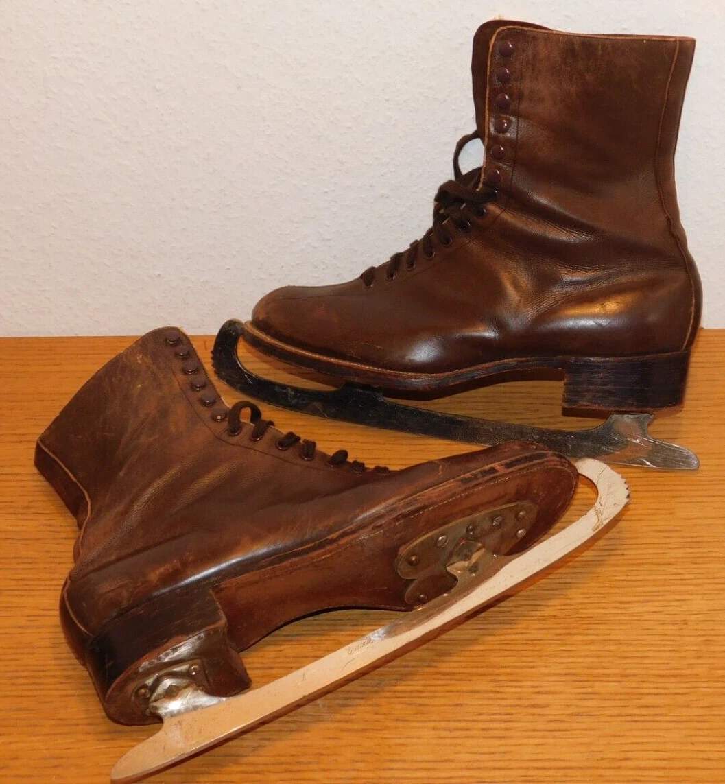 Patins à glace vintage / Antiquités Patins de glace / Patins