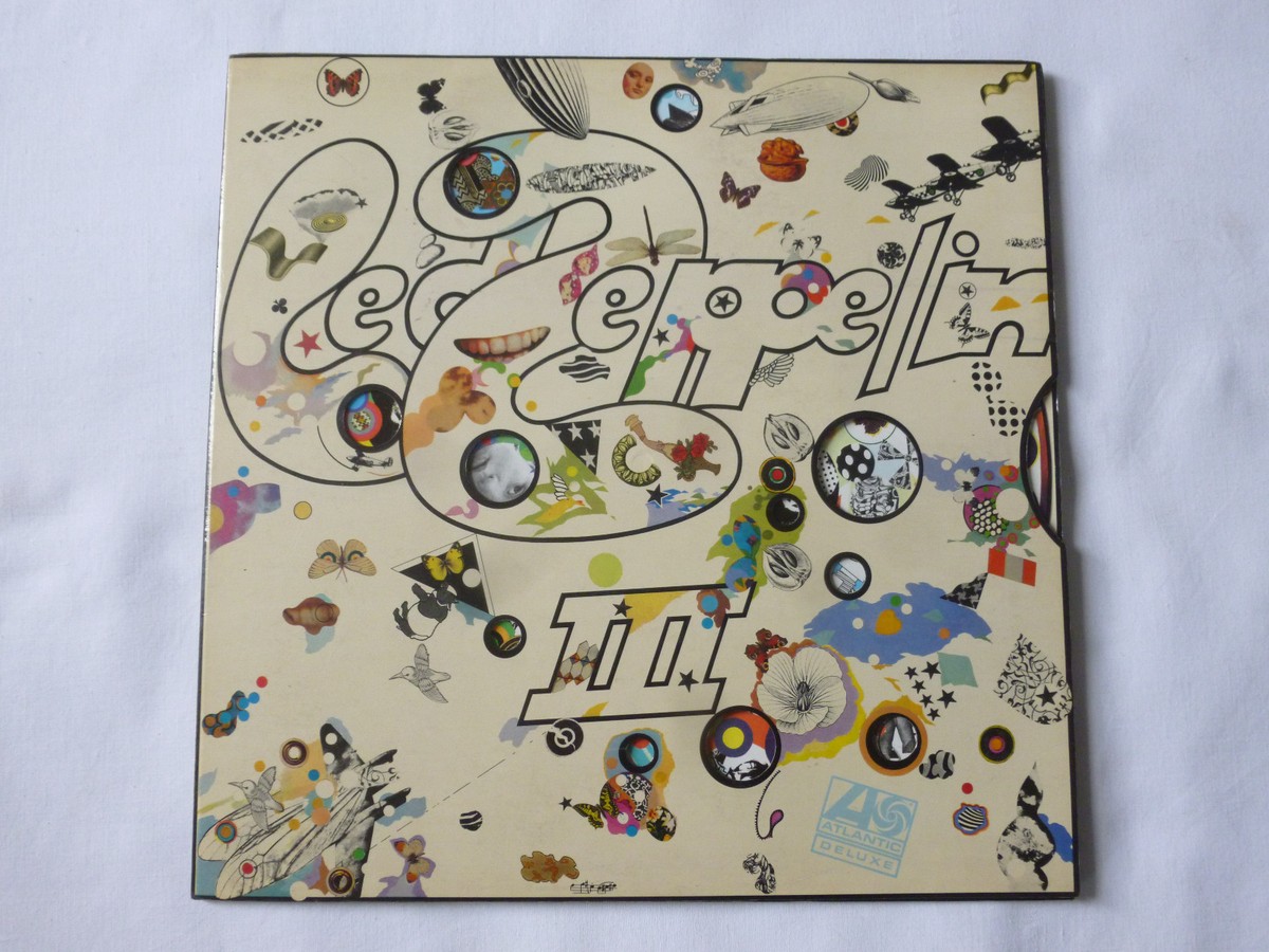 LED ZEPPELIN ~ III ~ RARE MATRIX ~ A-5 B-5 & GHC ~ UK PETER GRANT