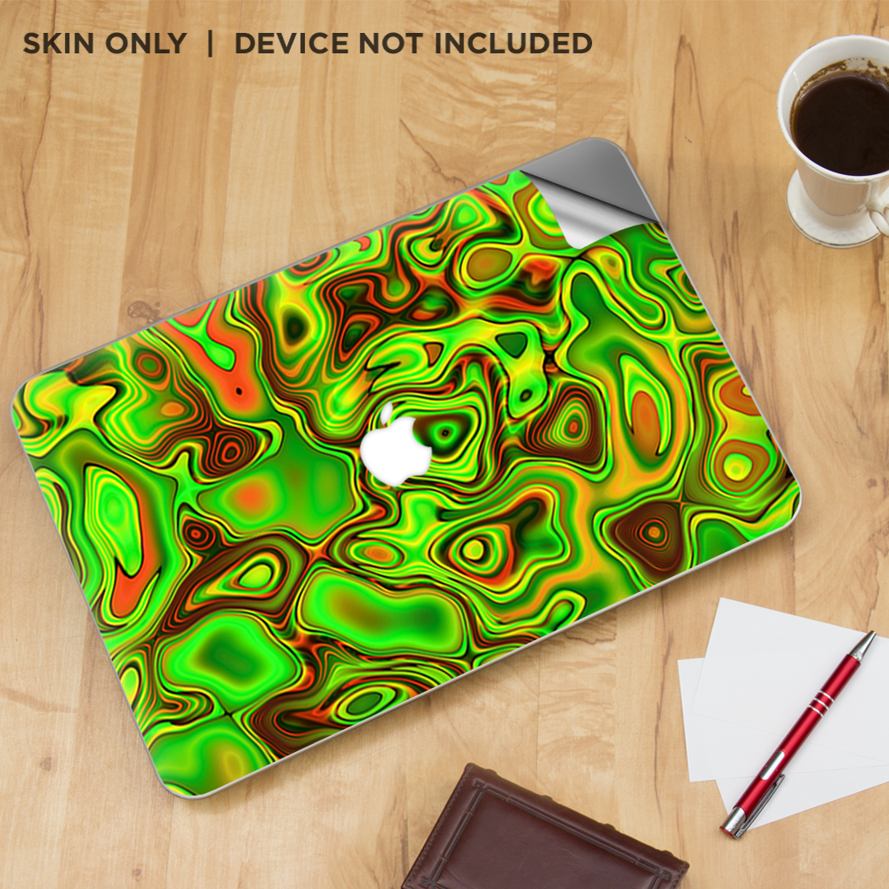 Skin Wrap pour MacBook Pro 15 pouces Retina tourbillon abstrait coloré