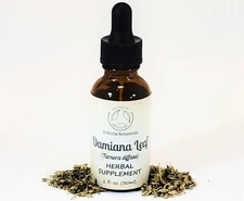DAMIANA LEAF Herbal Supplement / Liquid Extract Tincture / Turnera diffusa Herb