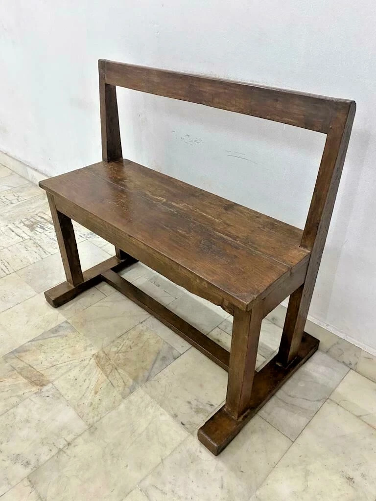 Heavy wood bench sale