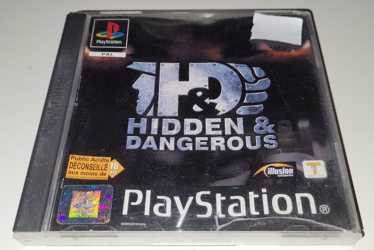 Hidden And Dangerous Sur PS1 – Neuf Sous Blister, Version Française PAL, Jeu Sony PlayStation