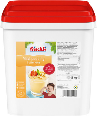 Frischli Milchpudding Butterkeks aus feiner fettarmer Milch 5000g