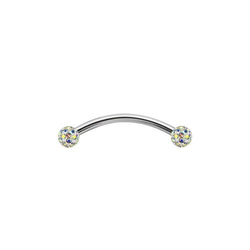 14G Ferido Tops Tongue Rings Titanium Barbell Snakes Eyes Piercing Sold Each - Picture 3 of 17