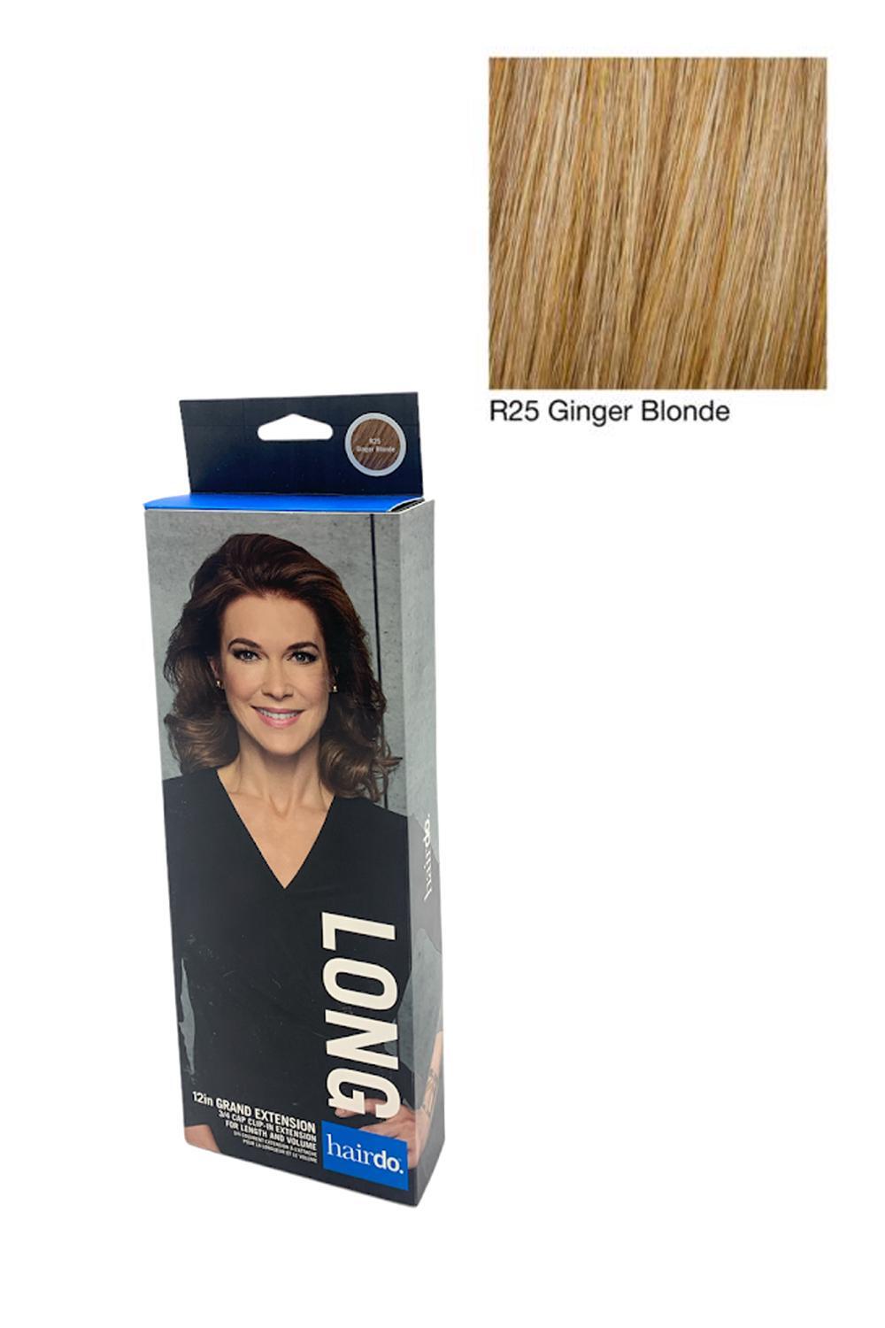 Прическа Grand Extension, 12 дюймов, насадка 3/4 на клипсе, рыжий блондин