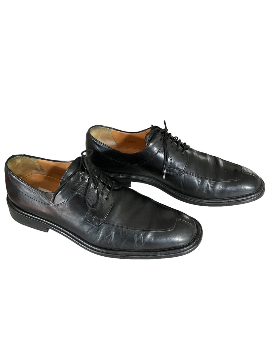 Mezlan Fiore Dress Shoes Oxford Black Leather Lace Up Size 9 M Made in Spain Men main image 3