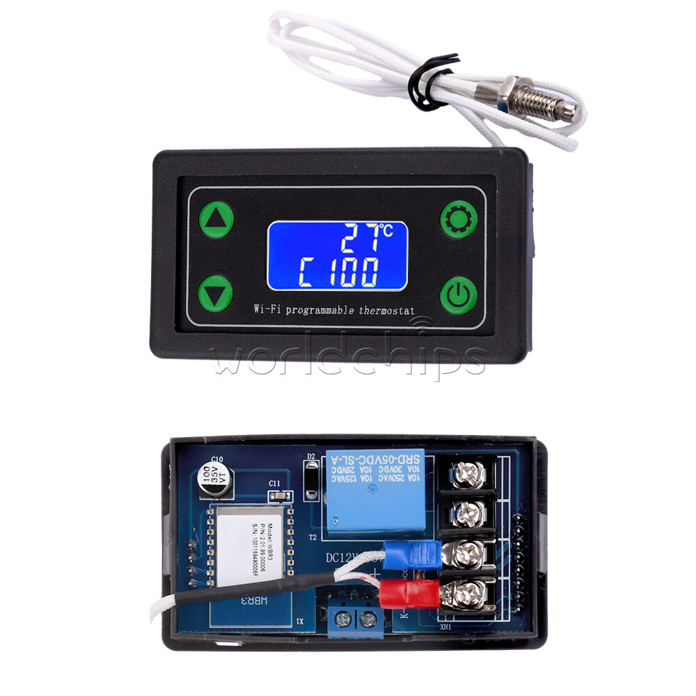 Digital Smart Thermostat K-type Thermocouple Temperature Controller For Tuya-image
