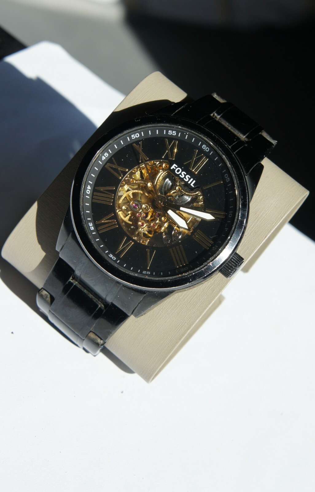 ORIGINAL FOSSIL BQ2092 AUTOMATIK UHR XL 