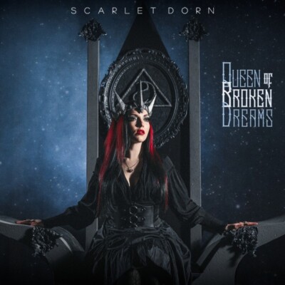SCARLET DORN - QUEEN OF BROKEN DREAMS - TRANSP. ROT -  VINYL LP NEU