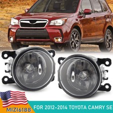 For 2014-2018 Subaru Forester Bumper Fog Lights Lamps Wh11 Bulbs Clear Lens For 2014-2018 Subaru Forester Bumper Fog Lights Lamps Wh11 Bulbs Clear Lens