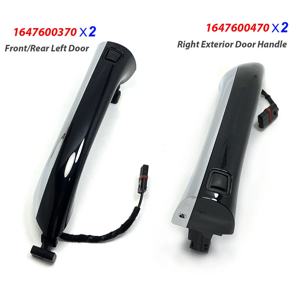 4pcs Front Left/front Right+rear Left/rear Door Handle for Benz W164 GL550 - Image 3 of 4