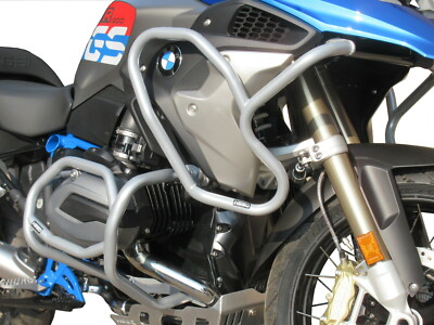 Sturzbügel Heed BMW R 1200 GS LC (2017-18) Full Bunker Exclusive silber +Taschen