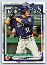 AIDAN SMITH  MARINERS  RC 1st card    2024 BOWMAN PROSPECTS #BP-45