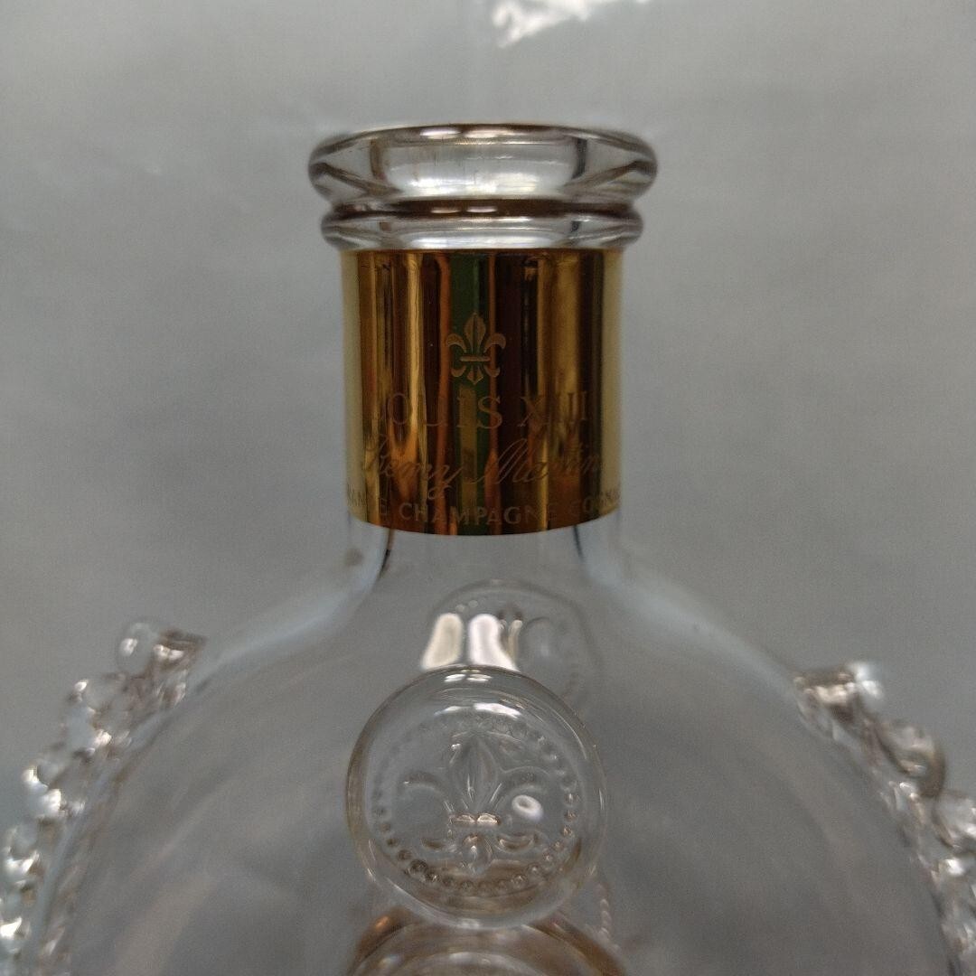REMY MARTIN LOUIS XIII COGNAC BACCARAT CRYSTAL DECANTER BOTTLE
