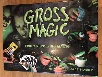 GROSS MAGIC SET Alter 8+ bis Erwachsene WIRKLICH REVOLTIERENDE MAGIE Originalverpackt