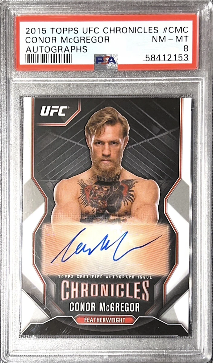 2015 Topps UFC Chronicles - Conor McGregor #CA-CMC for sale | eBay