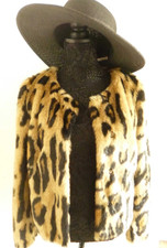 Coole  Leoparden  Pelz Jacke  Webpelz-Jacke  Gerry Weber Gr 38 Neu NP 199.-