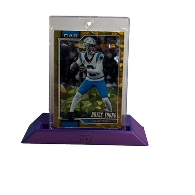 Topps Composite 2026 Bryce Young Panthers #1 Gold Geometric Refractor /50 RC