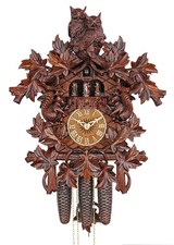 HerrZeit by Adolf Herr Cuckoo Clock - Forest Animals  handsh.. AH 478/1 8TMT NEW