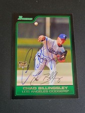 2006 Bowman CHAD BILLINGSLEY Dodgers In-Person Signed Autographed AUTO