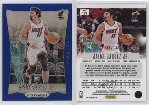 2023-24 Panini Prizm Deca Blue Prizm /149 Jaime Jaquez Jr #129 Rookie RC