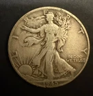 1945 (P) Walking Liberty 90% Silver Half Dollar