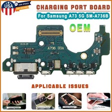 Original USB Charging Port Board Replacement For Samsung Galaxy A73 5G SM-A736B