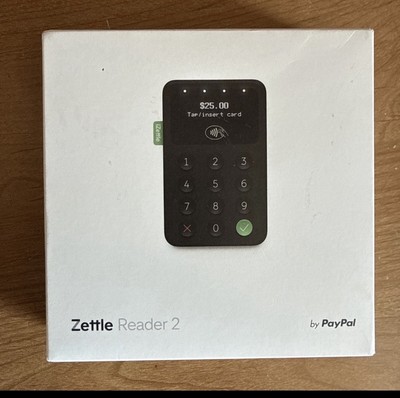 PayPal Zettle Reader 2 Card Reader black open box