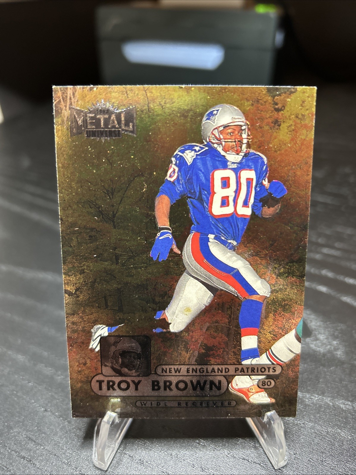 1998 Skybox Metal Universe - Troy Brown #5 NFL