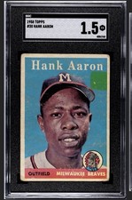 1958 Topps - Hank Aaron #30 for sale | eBay