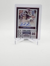 2017 Panini Contenders Draft Picks - College Ticket Fred Ross #162 (AU, RC)