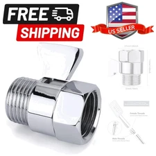 Shower Shut Off Valve Shower Head Flow Restrictor Shower Flow Control Valve B...