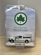 Greenlight 2016 Ford F-150 NYC Parks & Recreation 1:64 Truck