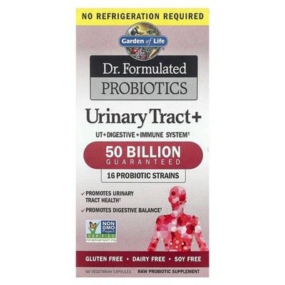 Dr. Formulated Probiotics Urinary Tract+ 60 Vegetarian Capsules Digestive