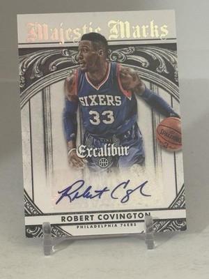 2014-15  Excalibur Majestic Marks Signatures Robert Covington #48 Auto B348